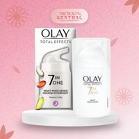 Kem Olay Total Effects 7in1 Night Moisturiser Nourish Overnight 50ml