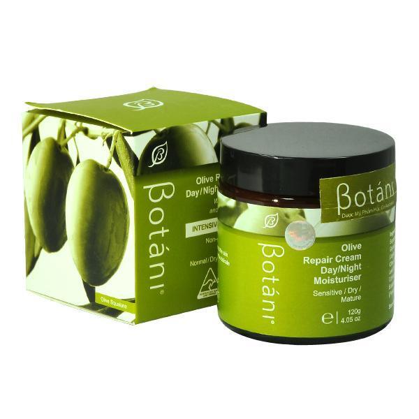 Kem Olive Dưỡng Ẩm Ngày Và Đêm Botani Olive Repair Cream Day & Night Moisturiser 120g