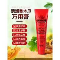 Kem Papaya Lucas Papaw Úc, kem đa năng cho trẻ em, kem papaya 25g, son dưỡng môi, dưỡng ẩm cho da nứt nẻ