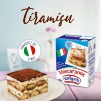 Kem phô mai Mascarpone tươi Italia (500g) - [Chỉ ship Hỏa tốc tại HN]  - AmberShopVN
