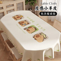 Kem Phong Cách Bàn Thảm Chống Thấm Nước Chống Dầu Dùng Một Lần Chống Cháy Cách Nhiệt Da Bàn Vải Cà Phê Bao Vải Để Bàn Thảm Bảo Vệ