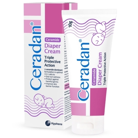 Kem phòng ngừa và giảm hăm tã dùng cho bé từ sơ sinh trở lên Ceradan diaper cream 10g