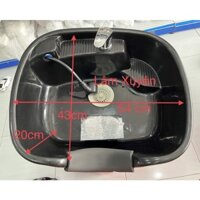 [KÈM PHỤ KIỆN] Bồn gội đầu nhựa 2024 LỚN 💥 FREESHIP 💥 NHỰA CAO CẤP kèm bộ phễu lọc rác dây vòi sen van gật gù Giá Xưởng.