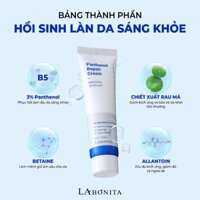 Kem Phục Hồi La Bonita Vital Panthenol Cream 50ml