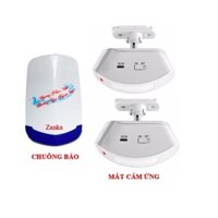 [KÈM PIN] Bộ 02 Mắt cảm ứng 1 Chuông báo khách không dây ZANKA TP-719 CHUÔNG NHẠC VIỆT
