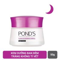 Kem Pond’S dưỡng da Trắng Hồng Cao cấp Ban đêm