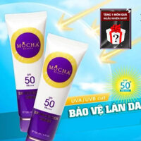 Kèm Quà - Kem Chống Nắng MOCHA 120ml Chính Hãng 100%  SPF 50 PA+