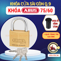 [Kèm Quà] Khóa ABUS 75/60 thân đồng 60mm 4 chìa vi tính
