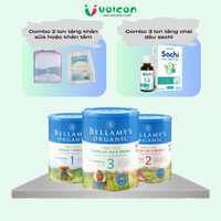 [Kèm quà] Sữa Bellamy's Organic Đạm A1 – Sữa Công Thức Hữu Cơ Cao Cấp Cho Bé (đủ số)