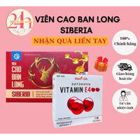 [Kèm Quà] Viên Cao Ban Long Siberia – Tinh Hoa Từ Siberia Dành Cho Sức Khỏe Toàn Diện, dạng viên hộp 60 viên tiện lợi