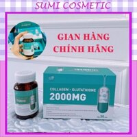 [KÈM QUÀ]Viên Uống Trắng Da GLUTATHIONE 2000mg CHÍNH HÃNG