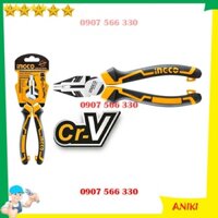 Kềm răng điện  7" 8" 9.5'' cao cấp lực nhẹ Total Ingco kìm thép Cr-V tay cầm cách điện tuốt dây cắt cáp nhổ đinh 1234