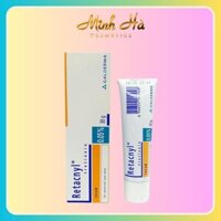 Kem Retacnyl Tretinoin 0.025%/0.05% 30g giảm mụn trứng cá, cải thiện lão hóa da