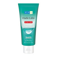 Kem rửa mặt cho da mụn, nhạy cảm - Hada Labo Acne Care Calming Cleanser
