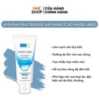 Kem rửa mặt dưỡng ẩm nâng cao Hada Labo Advanced Nourish Hyaluronic Acid Cleanser 80g
