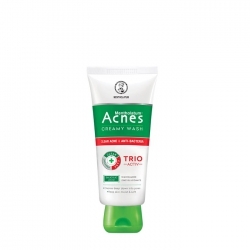 Kem rửa mặt ngăn ngừa mụn sạch khuẩn mụn da mịn màng Acnes Creamy Wash 50g