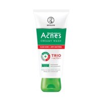 Kem Rửa Mặt Ngừa Mụn Acnes Creamy Wash - Rohto