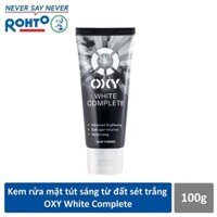 Kem rửa mặt tút sáng da - Oxy White Complete 100g