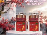 KEM SÂM ĐỎ RED GINSENG HÀN QUỐC TRỊ NÁM  DƯỠNG TRẮNG DA