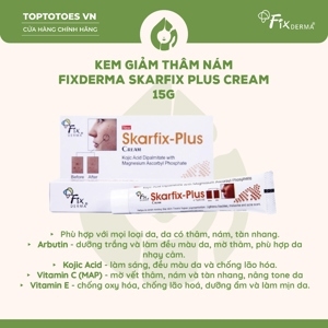 Kem sáng da Fixderma Skarfix Plus Cream (15g)
