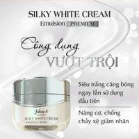 Kem siêu trắng da SILKY WHITE CREAM bản mới Premium JUKIMI Nhật 30gr