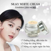 Kem siêu trắng da SILKY WHITE CREAM bản mới Premium JUKIMI Nhật 30gr