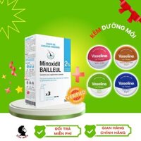 {Kèm Son Dưỡng Vaseline} Xịt mọc Tóc cho Nữ Minoxidil Bailleul 2% Xịt ngăn rụng tóc Minoxidil Pháp