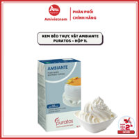 Kem Sữa Béo Thực Vật Ambiante Topping Cream Hộp 1L