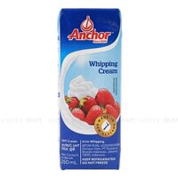 Kem Sữa Béo Whipping Cream Anchor Hộp 250ML