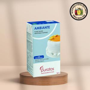 Kem sữa béo Ambiante Topping cream (White) 1kg
