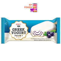 Kem sữa chua việt quất Hàn Quốc Lotte Greek Yogurt Blueberry 85ML