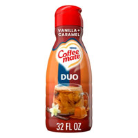 KEM SỮA LỎNG 2 VỊ DUO VANILLA CARAMEL Coffee Mate Liquid Coffee Creamer, 946ml (32 oz)