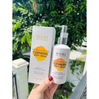 Kem Sữa Nghệ Trắng Da BoDy S-mom Cho Mẹ Bầu và Sau Sinh Mờ Thâm Sạm dưỡng trắng an toàn hiệu quả 180 GR