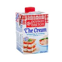 Kem Sữa Paysan Breton UHT Long Life Whipping Cream 200ml