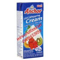 Kem sữa tươi whipping cream Anchor 250ml