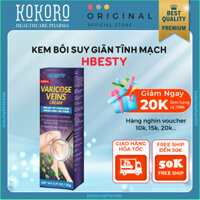 Kem Suy Giãn Tĩnh Mạch HBESTY Varicose Veins Cream - Kem Bôi Giãn Tĩnh Mạch Cải Thiện Lưu Thông Tĩnh Mạch