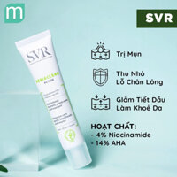 Kem SVR Sebiaclear Mat + Pores dưỡng da, kiềm dầu, giảm mụn (40ml)