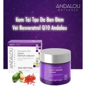 Kem tái tạo da ban đêm với Resveratrol Q10 50ml
