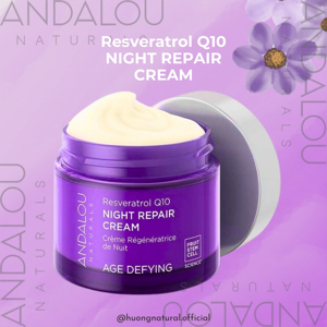 Kem tái tạo da ban đêm với Resveratrol Q10 50ml
