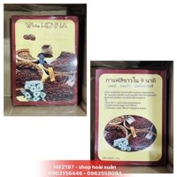 Kem tắm trắng cấp tốc cà phê Capuchino White Henna - HX2187