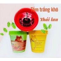 kem tắm trắng khô thái lan hủ 200gr giúp da trắng mịn ngay sau khi tắm