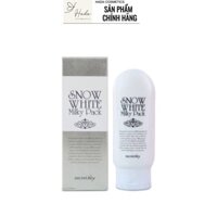Kem Tắm Trắng Mặt và Toàn Thân Secret Key Snow White Milky Pack 200g