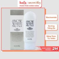 Kem tắm trắng toàn thân Secret Key Snow White Milky Pack 200g _ Secret Key Chính Hãng