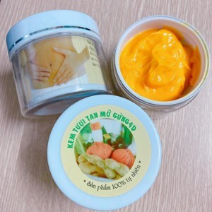 Kem tan mỡ bụng gừng 4D