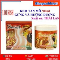 Kem tan mỡ bụng gừng ớt Flourish Thái Lan + tặng cây son dưỡng bơ Hasaya