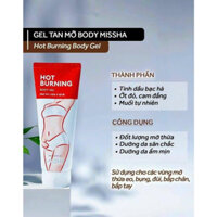 Kem Tan Mỡ Bụng Missha Hot Burning Perfect Body Gel 200ml
