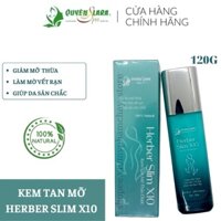 Kem Tan Mỡ Bụng Thảo Dược Herber Slim X10 Quyên Lara,Công Nghệ Nano Hiệu Quả Gấp 10 Lần Đánh Tan Mọi Loại Mỡ Thừa 200ml