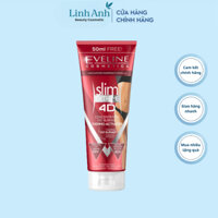 Kem tan mỡ chống rạn Eveline Slim Extreme 4D Tinh Thể Kim Cương Săn Chắc Da, Thu Nhỏ Tế Bào Mỡ 250ml