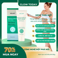 Kem Tan Mỡ MSLAM BODY CREAM Giảm Béo Toàn Thân Nhanh Kem giảm mỡ bụng hiệu quả 80g