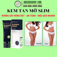 Kem tan mỡ SLIM 80g giảm mỡ bụng nhanh chóng hiệu quả không gây nóng rát